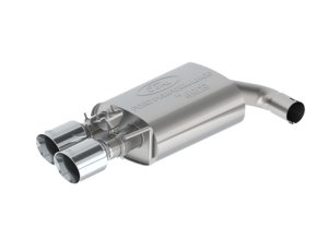 Ford Mustang Performance Exhaust - Ford Racing - Cat-Back, Sport, Active, 304 Stainless Steel - Chrome - 2024+